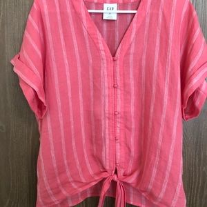 GAP Bright Rose Knit Top